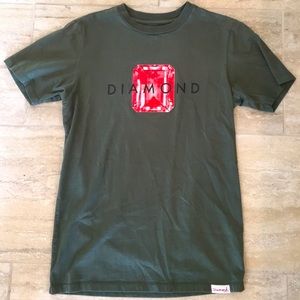 Men’s Diamond T Shirt Size Extra Small